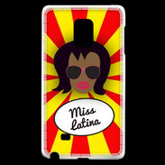 Coque Samsung Galaxy Note Edge Miss Latina Black