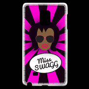 Coque Samsung Galaxy Note Edge Miss Swag Black