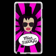 Coque Samsung Galaxy Note Edge Miss Swag Brune