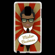 Coque Samsung Galaxy Note Edge Mister Business Black