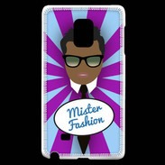 Coque Samsung Galaxy Note Edge Mister Fashion Black