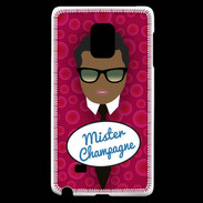 Coque Samsung Galaxy Note Edge Mister Champagne Black