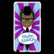 Coque Samsung Galaxy Note Edge Mister Swag Black