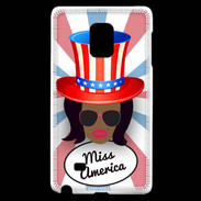 Coque Samsung Galaxy Note Edge Miss USA Black