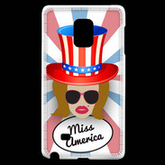 Coque Samsung Galaxy Note Edge Miss USA Rousse
