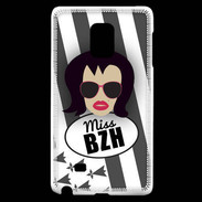 Coque Samsung Galaxy Note Edge Miss Bretagne Brune