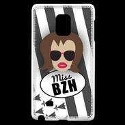 Coque Samsung Galaxy Note Edge Miss Bretagne Chatain