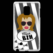Coque Samsung Galaxy Note Edge Miss Bretagne Rousse