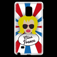 Coque Samsung Galaxy Note Edge Miss France Blonde