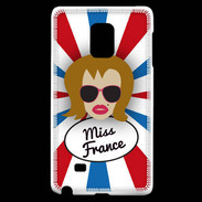 Coque Samsung Galaxy Note Edge Miss France Rousse