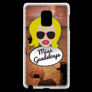 Coque Samsung Galaxy Note Edge Miss Guadeloupe Blonde