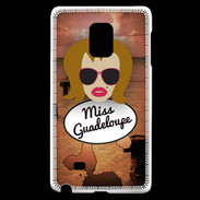 Coque Samsung Galaxy Note Edge Miss Guadeloupe Rousse