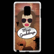 Coque Samsung Galaxy Note Edge Miss Guadeloupe Chatain