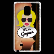 Coque Samsung Galaxy Note Edge Miss Guyane Blonde