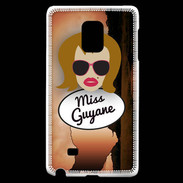 Coque Samsung Galaxy Note Edge Miss Guyane Rousse