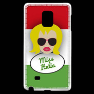 Coque Samsung Galaxy Note Edge Miss Italie Blonde