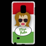 Coque Samsung Galaxy Note Edge Miss Italie Rousse