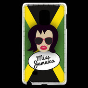 Coque Samsung Galaxy Note Edge Miss Jamaica Brune
