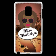 Coque Samsung Galaxy Note Edge Miss Martinique Black