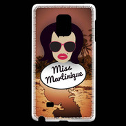 Coque Samsung Galaxy Note Edge Miss Martinique Brune