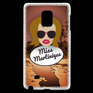 Coque Samsung Galaxy Note Edge Miss Martinique Rousse