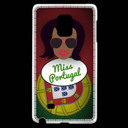 Coque Samsung Galaxy Note Edge Miss Portugal Black