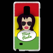 Coque Samsung Galaxy Note Edge Miss Rasta Brune