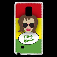 Coque Samsung Galaxy Note Edge Miss Rasta Chatain
