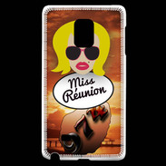 Coque Samsung Galaxy Note Edge Miss Réunion Blonde