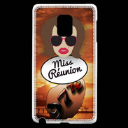 Coque Samsung Galaxy Note Edge Miss Réunion Chatain