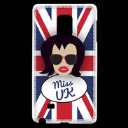 Coque Samsung Galaxy Note Edge Miss UK Brune