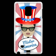 Coque Samsung Galaxy Note Edge Mister América Brun