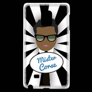 Coque Samsung Galaxy Note Edge Mister Corse Black