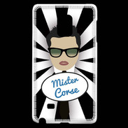 Coque Samsung Galaxy Note Edge Mister Corse Brun