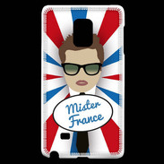 Coque Samsung Galaxy Note Edge Mister France Chatain