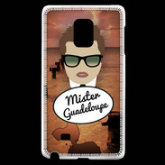 Coque Samsung Galaxy Note Edge Mister Guadeloupe Chatain