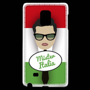 Coque Samsung Galaxy Note Edge Mister Italie Brun