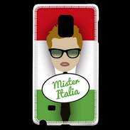 Coque Samsung Galaxy Note Edge Mister Italie Roux