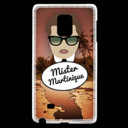 Coque Samsung Galaxy Note Edge Mister Martinique Chatain