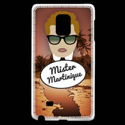 Coque Samsung Galaxy Note Edge Mister Martinique Roux