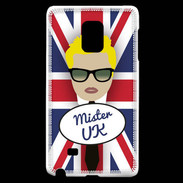 Coque Samsung Galaxy Note Edge Mister UK Blond