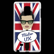 Coque Samsung Galaxy Note Edge Mister UK Brun