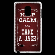 Coque Samsung Galaxy Note Edge Keep Calm and Take Jack Rouge