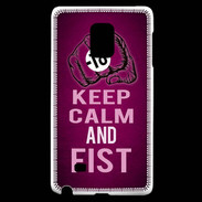 Coque Samsung Galaxy Note Edge Keep Calm and Fist Rose
