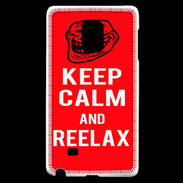 Coque Samsung Galaxy Note Edge Keep Calm and Reelax Rouge