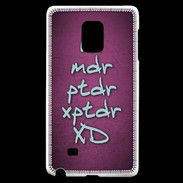 Coque Samsung Galaxy Note Edge LOL MDR Rose ZG