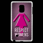 Coque Samsung Galaxy Note Edge Respect Women ZG