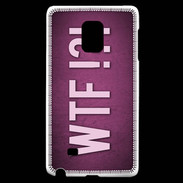 Coque Samsung Galaxy Note Edge WTF Rose ZG