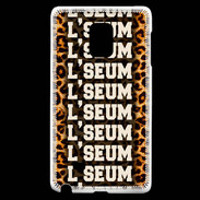 Coque Samsung Galaxy Note Edge L'seum Léopard