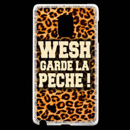 Coque Samsung Galaxy Note Edge Wesh garde la pèche Léopard